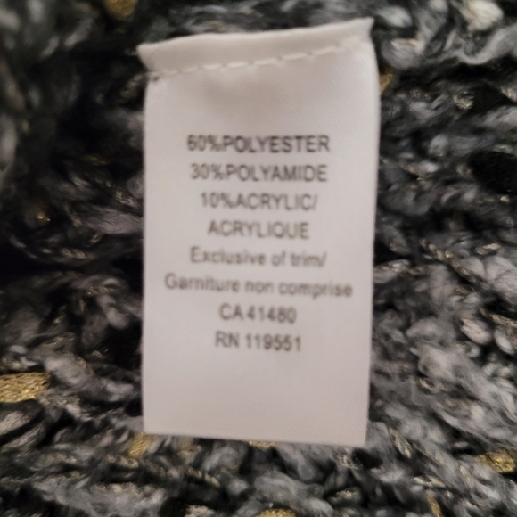 Gentle Fawn GFX COLLECTION Chunky Knit Cropped Sweater Size XS - Picture 9 of 10